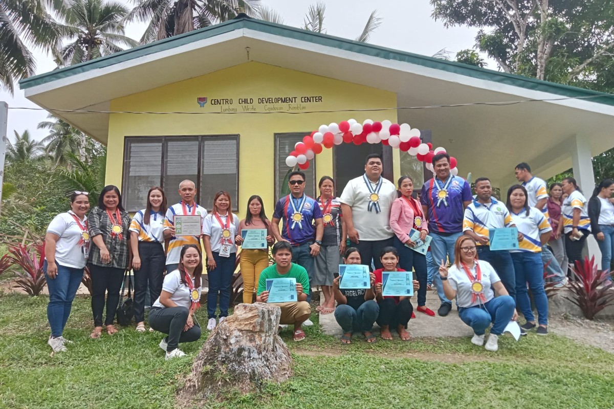 Daycare Center sa Cajidiocan, naitayo sa tulong ng bayanihan at Kalahi ...